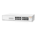 HPE Aruba Instant On 1430 16G Switch - Switch - unmanaged - 16 x 10/100/1000 - desktop, montabile su rack, montaggio a parete - BTO